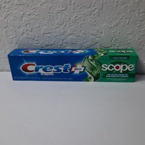 🟡 $ 2.00 CREST PLUS COMPLETE WHITENING SCOPE MINTY FRESH EXP. 2024